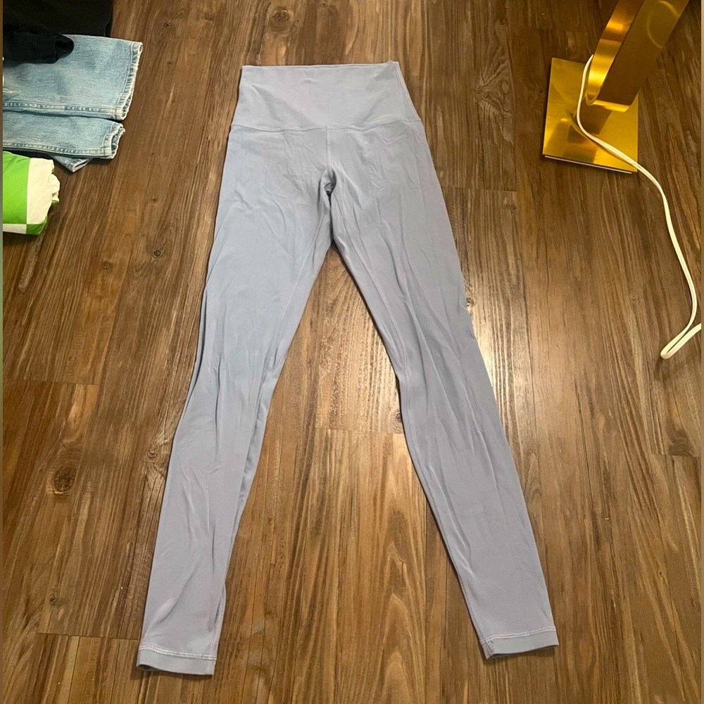 lululemon athletica align “28 concrete blue leggings